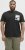 Jack & Jones Split Pocket Print T-Shirt Black - Herren-T-shirts - Herren-T-Shirts in großen Größen