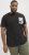 Jack & Jones Split Pocket Print T-Shirt Black - Herren-T-shirts - Herren-T-Shirts in großen Größen