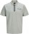 Jack & Jones Fusion Pique Zipper Polo Green/Blue - Polo-shirts für herren - Polo-Shirts für Herren in großen Größen