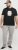 Jack & Jones Tarmac Camo Crew Neck T-Shirt Black - Herren-T-shirts - Herren-T-Shirts in großen Größen