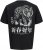 Jack & Jones Snake Crew Neck T-Shirt Black - Herren-T-shirts - Herren-T-Shirts in großen Größen