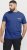 Jack & Jones Union Front & Back Print Crew Neck T-Shirt Beaucoup Blue - Herren-T-shirts - Herren-T-Shirts in großen Größen