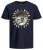 Jack & Jones JJEUSTACE T-Shirt Navy - Herren-T-shirts - Herren-T-Shirts in großen Größen