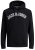 Jack & Jones JJCITY Hoodie Black - Herren-sweater und -hoodies - Herren-Sweater und -Hoodies in großen Größen