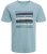 Jack & Jones JCOARC T-Shirt Light Blue - Herren-T-shirts - Herren-T-Shirts in großen Größen