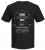 Jack & Jones JCOEDTN T-Shirt with Back Print Black - Herren-T-shirts - Herren-T-Shirts in großen Größen