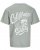 Jack & Jones Zekiel Crew Neck T-Shirt Iceberg Green - Herren-T-shirts - Herren-T-Shirts in großen Größen