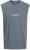 Jack & Jones VESTERBRO Sleeveless T-Shirt Stormy Weather - Herren-T-shirts - Herren-T-Shirts in großen Größen