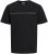 Jack & Jones FUSION Full Branding T-Shirt Black - Herren-T-shirts - Herren-T-Shirts in großen Größen