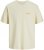 Jack & Jones Retiro Crew Neck T-Shirt Antique White - Herren-T-shirts - Herren-T-Shirts in großen Größen