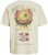 Jack & Jones Retiro Crew Neck T-Shirt Antique White - Herren-T-shirts - Herren-T-Shirts in großen Größen
