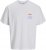 Jack & Jones Compact Crew Neck T-Shirt White - Herren-T-shirts - Herren-T-Shirts in großen Größen