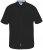 D555 James Short Sleeve Oxford Shirt Black - Herrenhemden - Herrenhemden in großen Größen