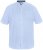 D555 James Short Sleeve Oxford Shirt Sky Blue - Herrenhemden in großen Größen - Herrenhemden in großen Größen