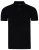 Kam Jeans 5232 Acid Wash Polo Black - Polo-shirts für herren - Polo-Shirts für Herren in großen Größen