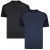Kam Jeans 5314 Raglan T-Shirt Charcoal/Insignia Twin Pack - Herren-T-shirts - Herren-T-Shirts in großen Größen