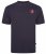 Kam Jeans 5710 Legendary Racing Slub Tee With Back Print Navy - Herren-T-shirts - Herren-T-Shirts in großen Größen