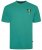 Kam Jeans 5711 Endless Summers Slub Tee With Back Print Emerald - Herren-T-shirts - Herren-T-Shirts in großen Größen