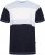 Kam Jeans 5780 Cut And Sew Panel T-Shirt Navy - Herren-T-shirts - Herren-T-Shirts in großen Größen