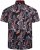 Kam Jeans 6330 AOP Floral Print Short Sleeve Shirt Navy - Herrenhemden - Herrenhemden in großen Größen
