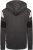 Kam Jeans 7068 Cut & Sew Over Head Hoody Charcoal - Herren-Sweater und -Hoodies in großen Größen - Herren-Sweater und -Hoodies in großen Größen