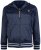 Kam Jeans 799 Tricot Hoody Navy - Herren-sweater und -hoodies - Herren-Sweater und -Hoodies in großen Größen
