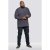 D555 Babworth Long Sleeve Shirt Navy - Herrenhemden - Herrenhemden in großen Größen