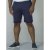 D555 Calvin Stretch Shorts Navy - Herrenshorts - Herrenshorts in großen Größen