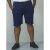 D555 Jackie Ribbed Jersey Shorts Navy - Jogginghosen für herren - Jogginghosen für Herren in großen Größen