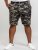 D555 Chadwick Shorts Green Camo - Herrenshorts - Herrenshorts in großen Größen