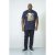 D555 Murray T-shirt Navy - Herren-T-shirts - Herren-T-Shirts in großen Größen
