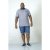 D555 Tyrone Polo Blue - Polo-shirts für herren - Polo-Shirts für Herren in großen Größen