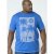 D555 Kansas T-shirt Blue - Herren-T-shirts - Herren-T-Shirts in großen Größen