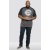 D555 Dallas T-shirt Charcoal - Herren-T-shirts - Herren-T-Shirts in großen Größen