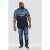 D555 Jackson T-shirt Teal - Herren-T-shirts - Herren-T-Shirts in großen Größen