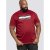 D555 Tempa T-shirt Red - Herren-T-shirts - Herren-T-Shirts in großen Größen