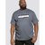 D555 Tempa T-shirt Navy Twist - Herren-T-shirts - Herren-T-Shirts in großen Größen