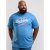 D555 Shelton T-shirt Blue - Herren-T-shirts - Herren-T-Shirts in großen Größen