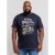 D555 Slater T-shirt Navy - Herren-T-shirts - Herren-T-Shirts in großen Größen