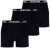 Lavecchia 1020 Boxershorts 3-pack Black - Herrenunterwäsche & bademode - Herrenunterwäsche & Bademode in großen Größen