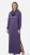 Nora Mikken MARI Maxi Hoodie Dress Purple - Sweaters & hoodies - Pullover & Hoodies für Damen