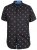 D555 Marley Shirt Black - Herrenhemden - Herrenhemden in großen Größen