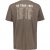 JP1880 T-Shirt Skull Print Guns N Roses Khaki - Herren-T-shirts - Herren-T-Shirts in großen Größen
