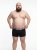 20 Nodi 979 Boxershorts 3er-Pack Bordeaux/Grau/Dunkelblau - Boxershorts - Herren Boxershorts Große Größen