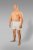 20 Nodi Combed Cotton Jersey Boxer with Front Button Fly White - Herrenunterwäsche & bademode - Herrenunterwäsche & Bademode in großen Größen