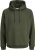 Jack & Jones Bradley Hoodie Dark Green - Herren-sweater und -hoodies - Herren-Sweater und -Hoodies in großen Größen
