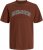 Jack & Jones Caleb Varsity T-Shirt Red - Herren-T-shirts - Herren-T-Shirts in großen Größen