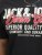 Jack & Jones Logo 2COL T-Shirt Black - Herren-T-shirts - Herren-T-Shirts in großen Größen