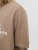 Jack & Jones Dover T-shirt Short Sleeve Brown - Herren-T-shirts - Herren-T-Shirts in großen Größen