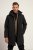 JP1880 Warm Parka with Wind Cuffs Black - Herren jacken - Herren Jacken in großen Größen